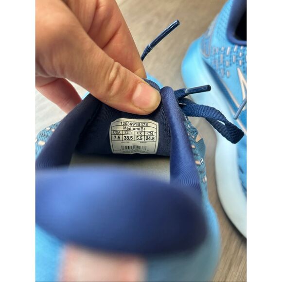 Brooks Glycerin 20 Blue Athletic Running Shoes Women's Size 7.5 B - Picture 3 of 7